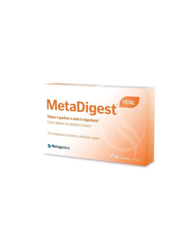 Metadigest Gonfiore Digestione Integratore - Metagenics